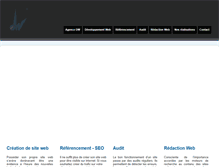Tablet Screenshot of developpeursweb.com